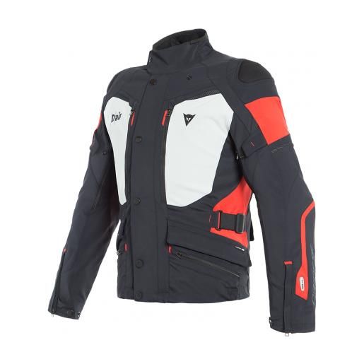 DAINESE giacca carve master 2 d-air blk/lgt gry/rd