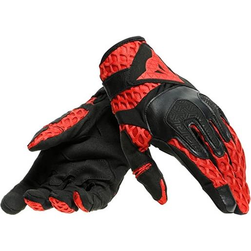 DAINESE guanto air-maze unisex black/red