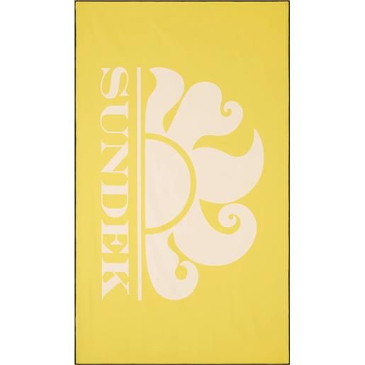 SUNDEK telo mare in microfibra con logo
