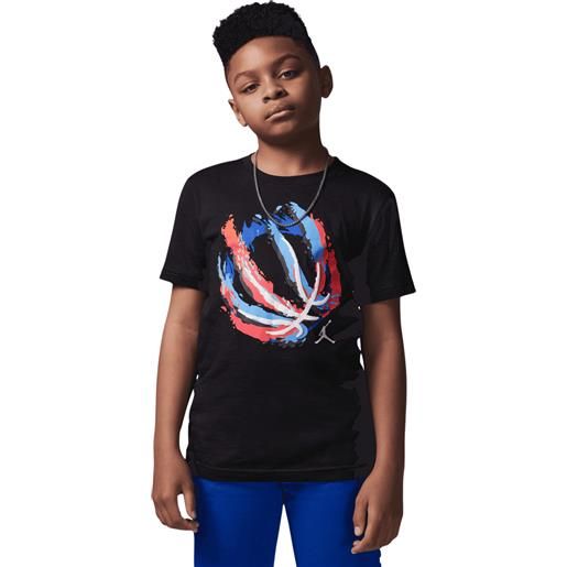 JORDAN jdb bball fire ss tee t-shirt manica corta bambino