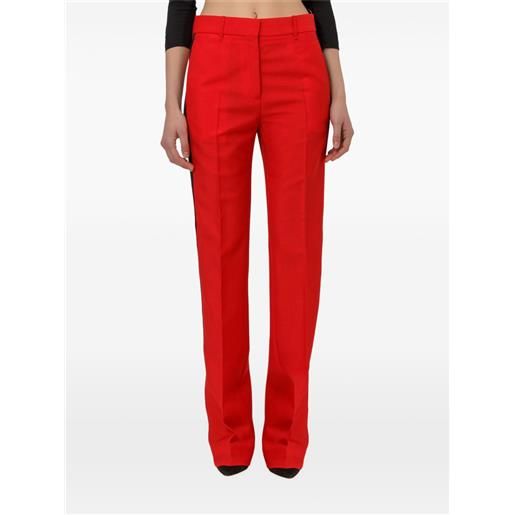 Calvin Klein pantaloni dritti - rosso