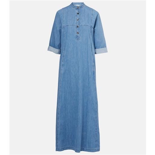 Dries Van Noten abito lungo di jeans