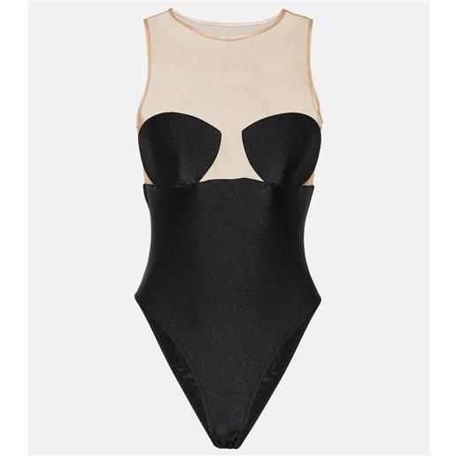 Adriana Degreas body hands con tulle