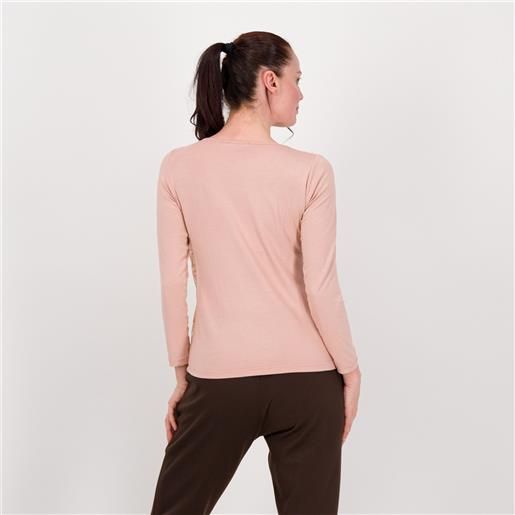 Officina della Moda maglia in jersey di viscosa stretch con paillettes