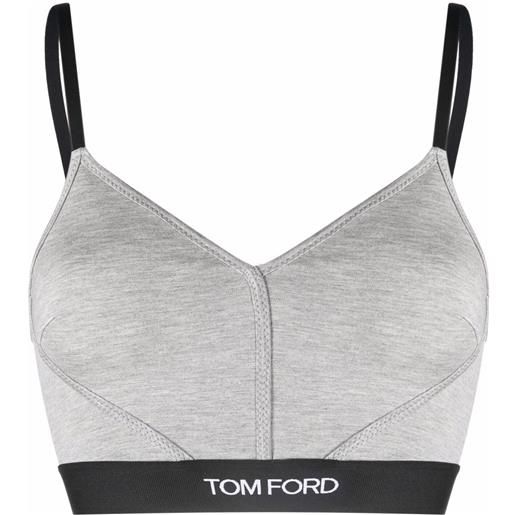 TOM FORD top crop - grigio
