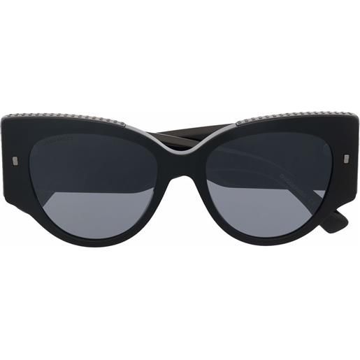 DSQUARED2 EYEWEAR occhiali da sole squadrati - nero