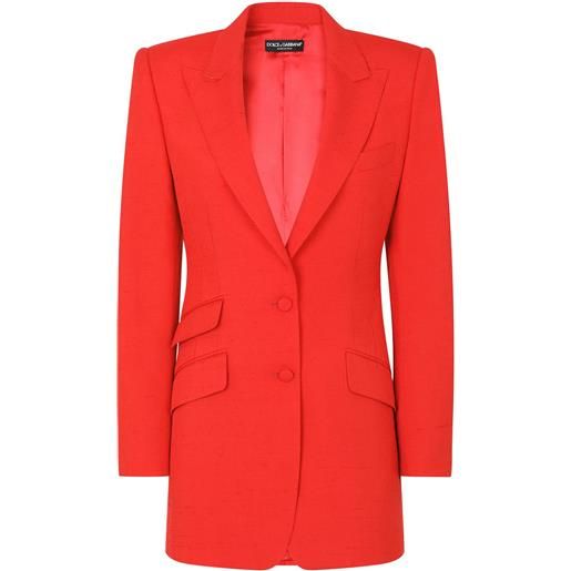 Dolce & Gabbana blazer monopetto - rosso