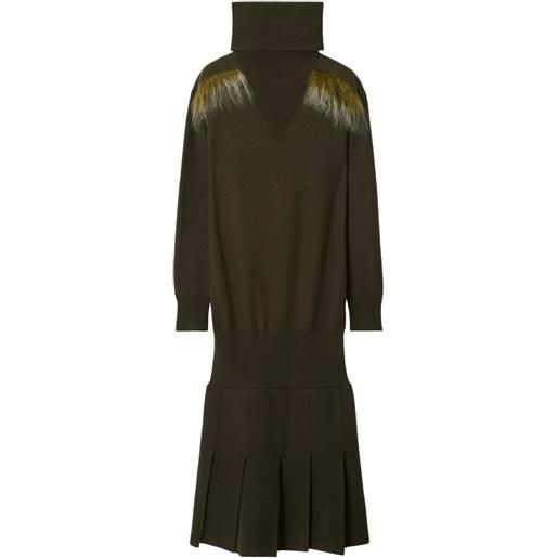 Burberry abito corto - verde