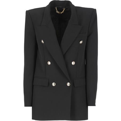 Elisabetta Franchi blazer in crêpe - nero