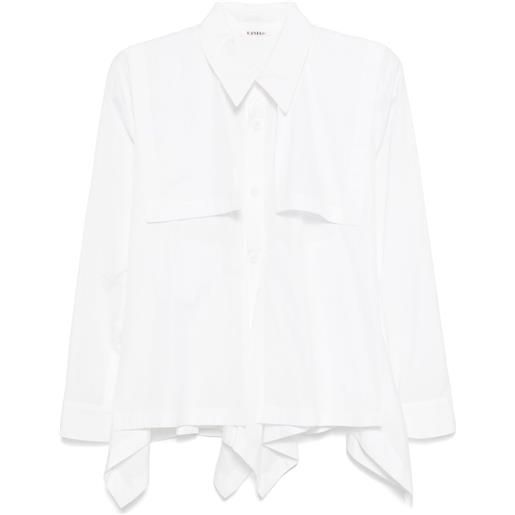 Yohji Yamamoto camicia in cotone - bianco