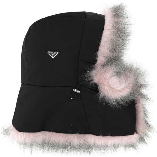Prada cappello re-nylon - nero