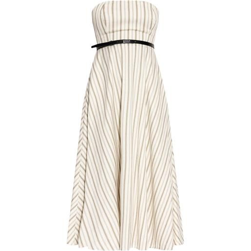 Max Mara abito midi fervida - toni neutri
