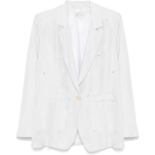 Forte Forte blazer con decorazione - grigio