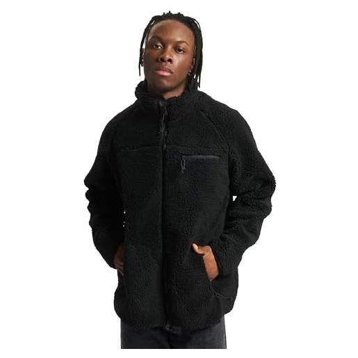 Brandit teddyfleece jacket, uomo, darkcamo, l