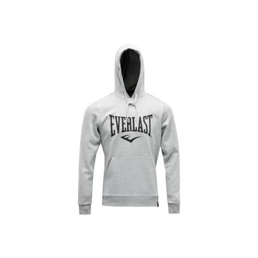 Everlast taylor w1 felpa con cappuccio, grigio misto, s donna