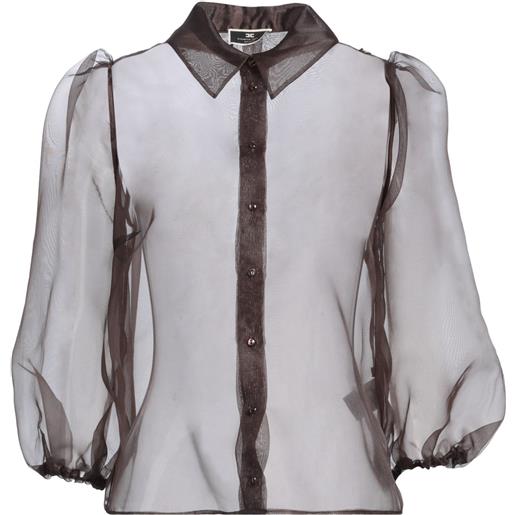 ELISABETTA FRANCHI - camicie e bluse tinta unita