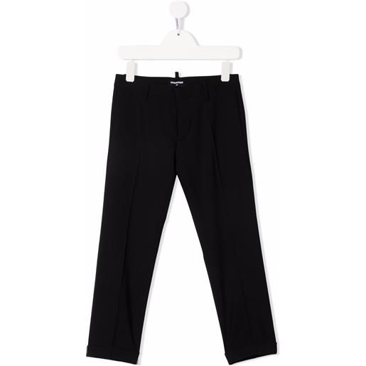 DSQUARED2 KIDS pantaloni slim - nero