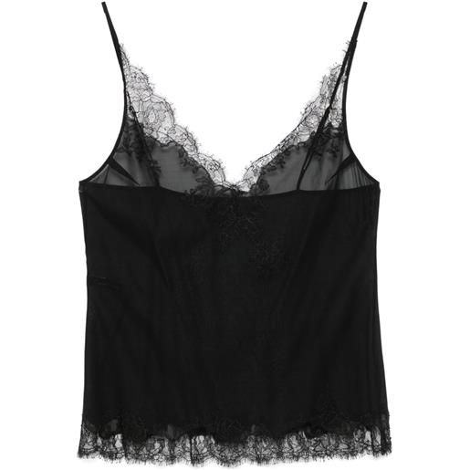 Carine Gilson canottiera calais-caudry - nero