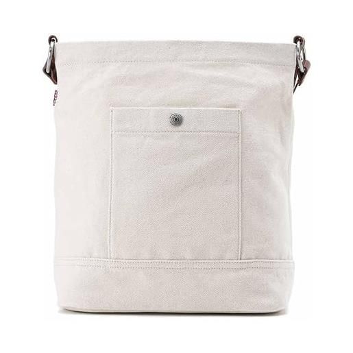 Levi's womens heritage - borsa a mano, colore: ecru, taglia unica, natur, taglia unica