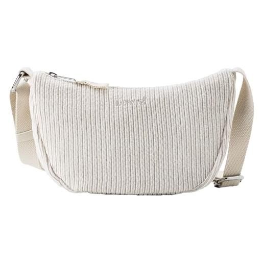 Levi's donna small crossbody bag ov, crema