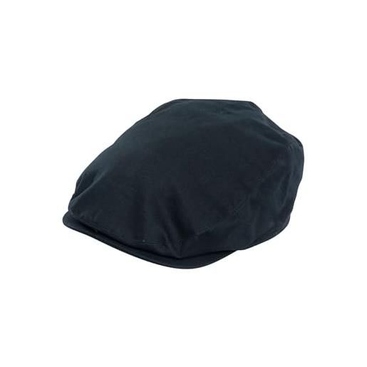 Barbour uomo berretto piatto finnean, navy, l