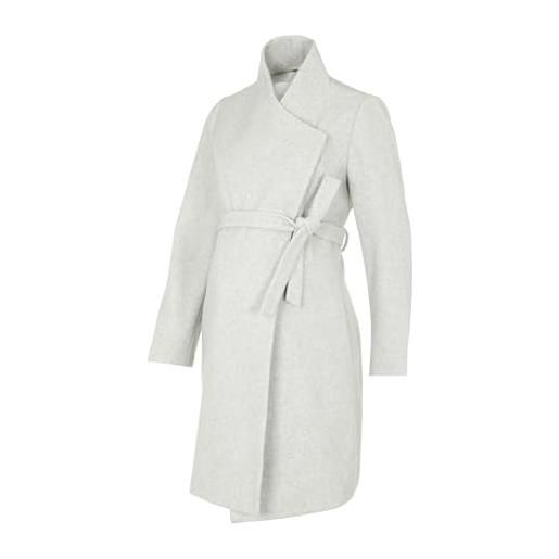 Mamalicious mamma licious female cappotto premaman, super light grey melange, m