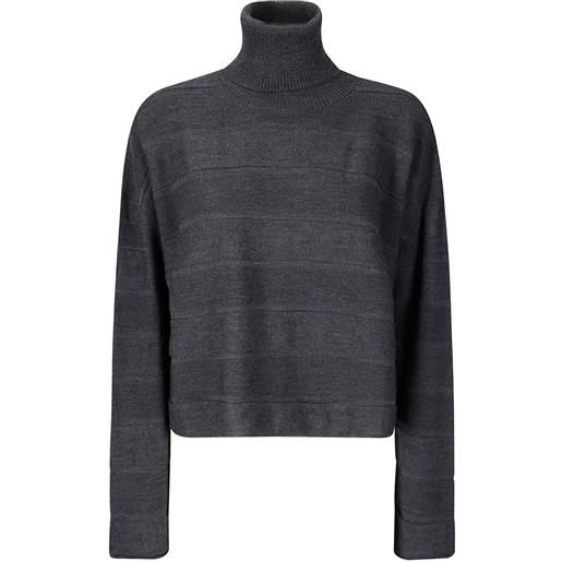 Archivio B maglione in lana merino - grigio