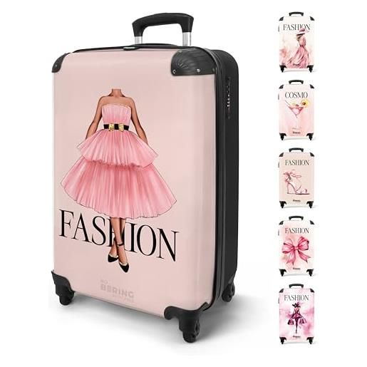 Valigia Cabina 55x40x20 NoBoringSuitcases - Leggera, Rigida, Con Serratura - Foto 11