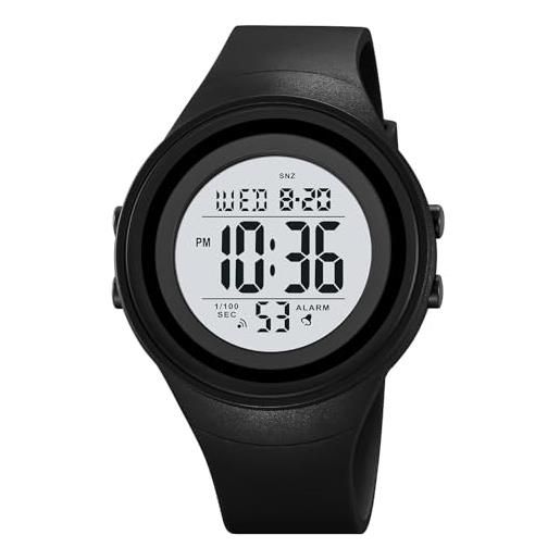 INLIFE Sveglia Digitale LED Retroilluminazione Orologio Da Comodino - Foto 13