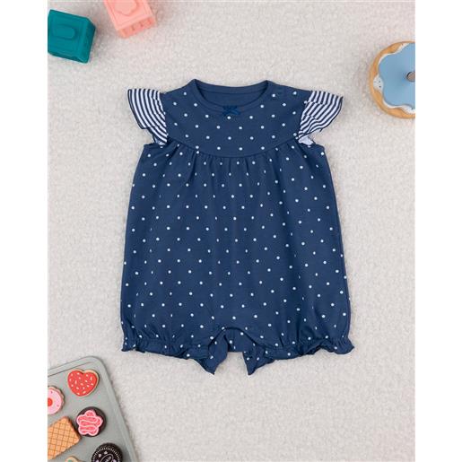 Prénatal pagliaccetto bimba blu allover