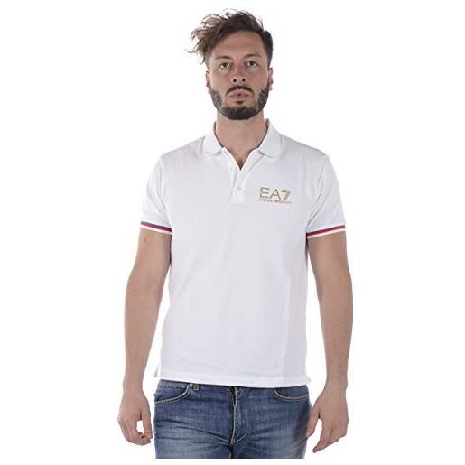 EA7 emporio armani EA7 polo u 3zpfa3pj04z bianco taglia xxl