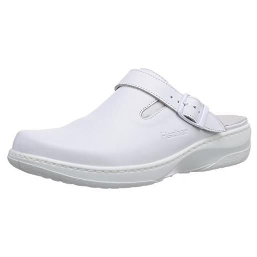 Fischer Markenschuh fischer sabot damen pantolette bianco eu 36