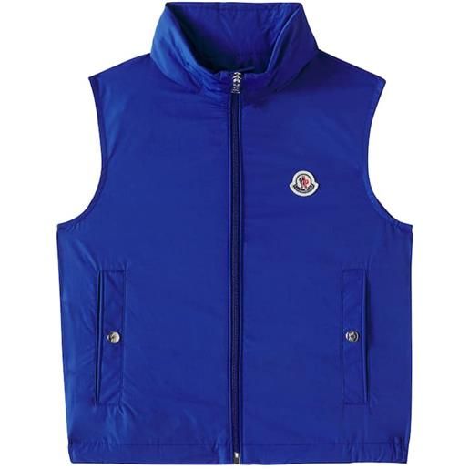 Moncler Enfant gilet zene con cappuccio