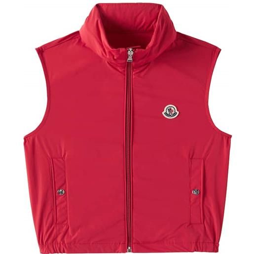 Moncler Enfant gilet zene con cappuccio
