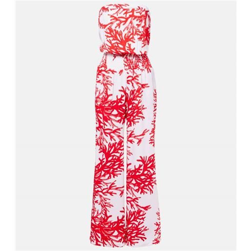 Melissa Odabash jumpsuit naomi con stampa