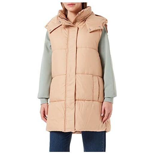 ONLY onldemy padded waistcoat otw noos gilet trapuntato, sabbia cubano, s donna