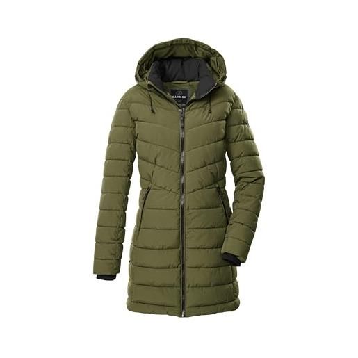 G.I.G.A. DX donna parka trapuntato/funzionale in piuma d'oca con cappuccio senza zip gw 74 wmn qltd prk, hellbeige, 42, 43538-000