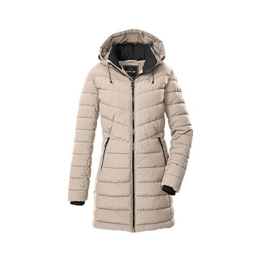 G.I.G.A. DX donna parka trapuntato/funzionale in piuma d'oca con cappuccio senza zip gw 74 wmn qltd prk, hellbeige, 40, 43538-000