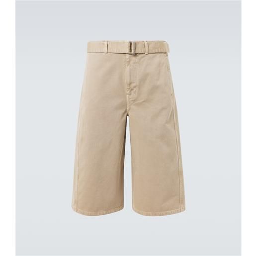 Lemaire shorts di jeans twisted