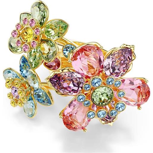 SWAROVSKI anello idyllia, tagli misti, fiore 55