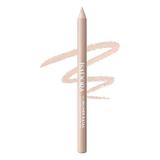 Isadora the inliner kajal 56 blonde - eyeliner per rima interna, morbido, pigmentato, lunga tenuta, waterproof, vegan
