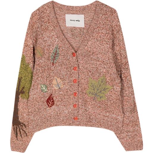 STORY mfg. cardigan twinsun - rosa