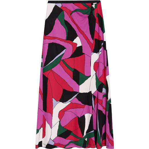 DVF Diane von Furstenberg gonna midi whitley - rosa
