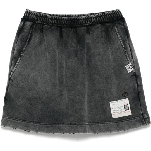Maison MIHARA YASUHIRO shorts in cotone - black
