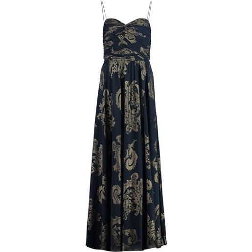 Lauren Ralph Lauren abito con stampa paisley - blu