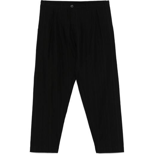 Jan Jan Van Essche pantaloni a righe - nero