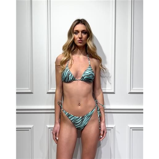 MATINEÉ bikini triangolo e slip zebrato - kate - matinée