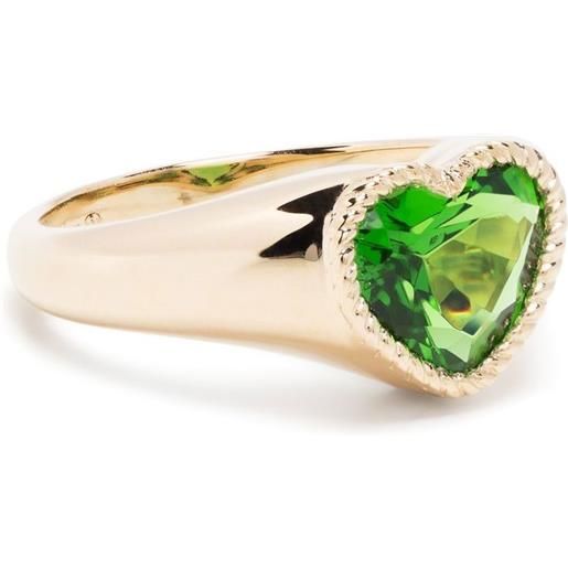 Yvonne Léon anello baby coeur in oro giallo 9kt