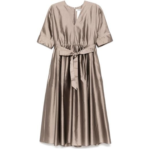 'S Max Mara abito midi viola - marrone
