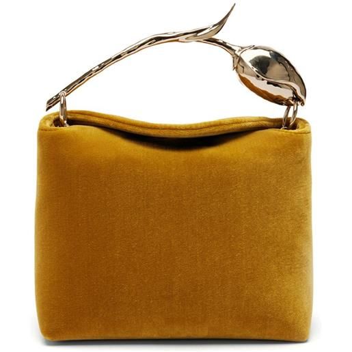 ERDEM borsa a spalla bloom mini - giallo